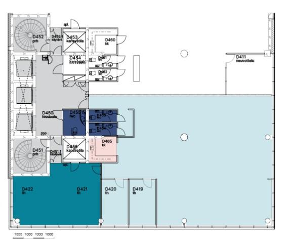 Keilaranta 19 D, 263m2, 4. kerros, Toimistotila