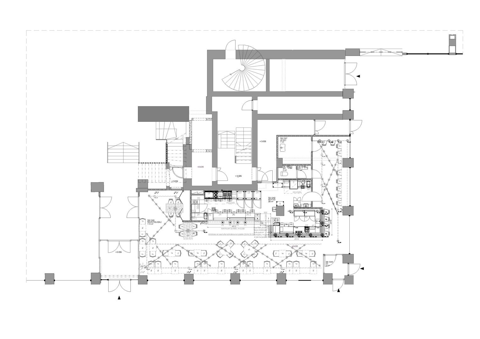 Siltasaarenkatu 8-10, 180m2, Katutaso, Liiketila